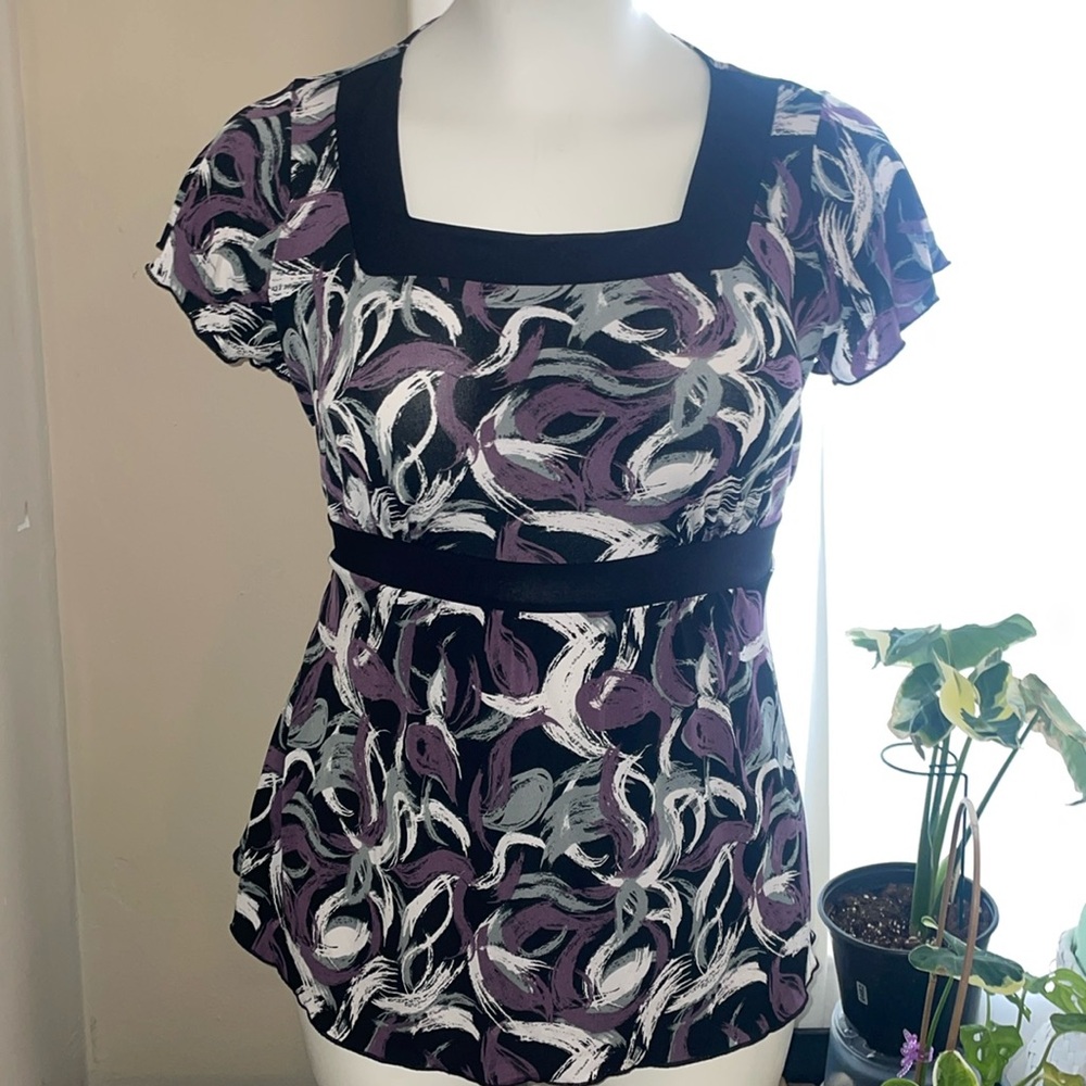 Print Dress Top